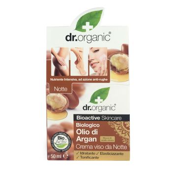 Dr organic argan night cream crema notte 50 ml