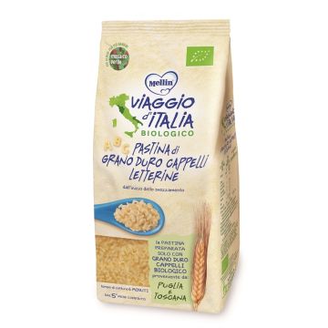 Mellin bio pasta letterin/cappel