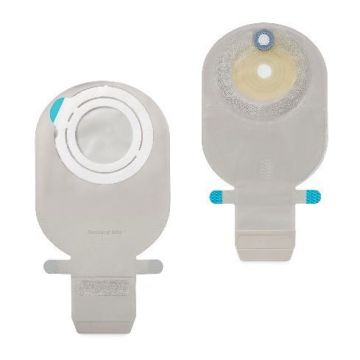 Sensura mio flex sistema 2 pezzi con aggancio adesivo sacca ileostomia trasparente 70mm da 550 ml 30 pezzi