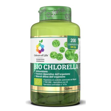 Bio chlorella 200 compresse colours of life