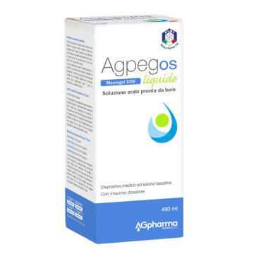 Agpeg os macrogol 3350 liquido 480 ml