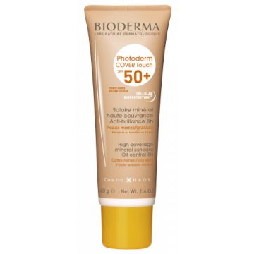 Photoderm cover touch doree spf50+ 40 ml