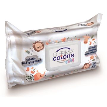 Dermacotone Salviettine Nettare Dei Fiori 72 Pezzi