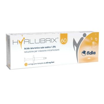 Hyalubrix 60 Siringa Preriempita 60 mg 4 ml