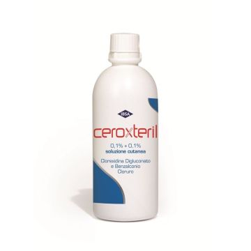 Ceroxteril Soluzione Cutanea 0,1% + 0,1% 200 ml