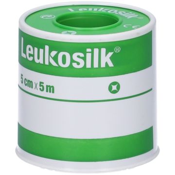 Leukosilk Mutua Cerotto Rocchetto Bianco 5 cm x 5 m