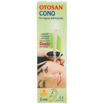 Otosan Cono Igiene Orecchio Con Propoli 2 Pezzi