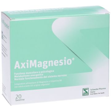 Aximagnesio Integratore Di Magnesio 20 Bustine