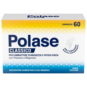 Polase Classico Magnesio E Potassio Integratore Di Sali Minerali Senza Zucchero 60 Compresse