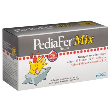 Pediafer Mix 10 Flaconi Monodose