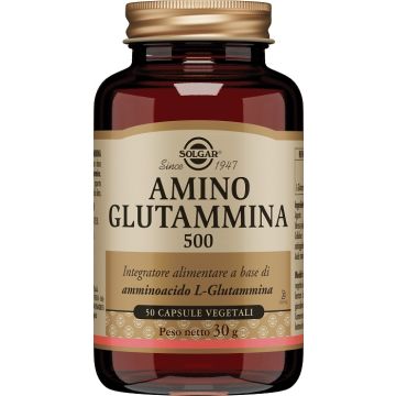 Amino glutammina 500 50 capsule vegetali
