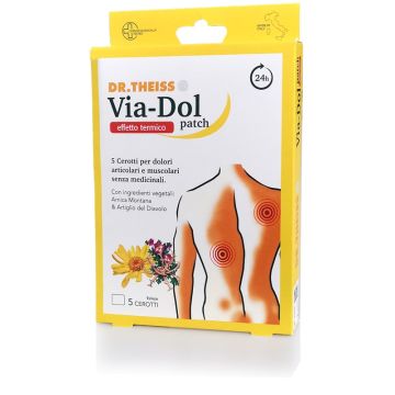 Dr theiss via-dol patch effetto termico 5 pezzi