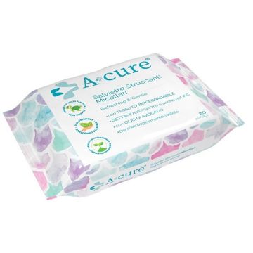A+cure struccante micellare pocket maxi 20 salviette