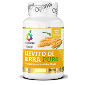Colours of life levito di birra puro 120 compresse 400 mg