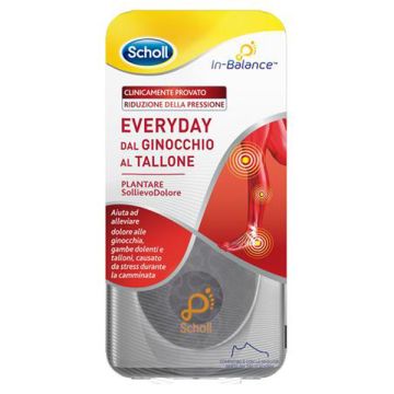 Plantare sollievo dolore da ginocchio a tallone scholl in balance everyday m