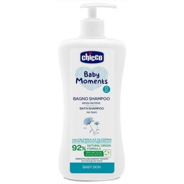 Chicco baby moments bagno shampoo delicate 500 ml