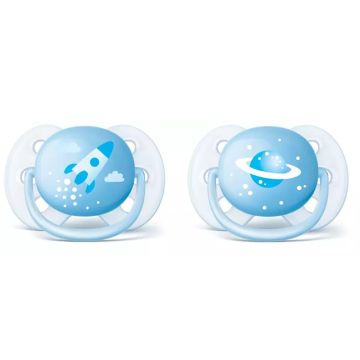 Succhietto ultra soft 0/6m decorato maschio scf 222/20