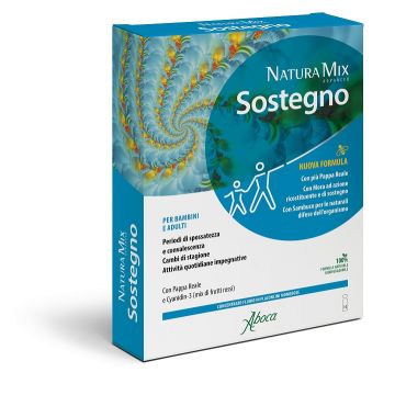 Natura mix advanced sostegno 10 flaconcini da 15 ml