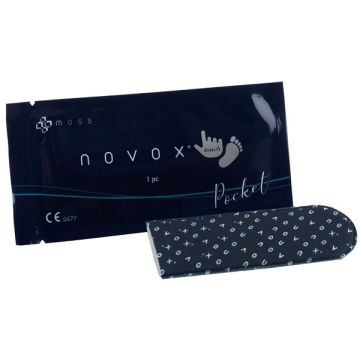 Novox touch pocket medicazione poliuretano matrice oleica rilascio ros copridito taglia xs 1 pezzo