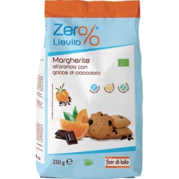Zero% Lievito Margherite Cioccolato/Arancia 250g