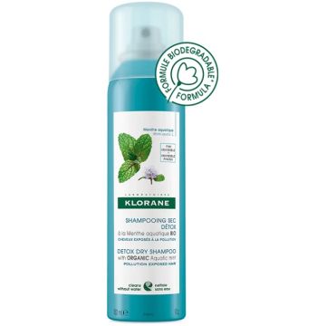 Klorane shampoo secco menta 150 ml