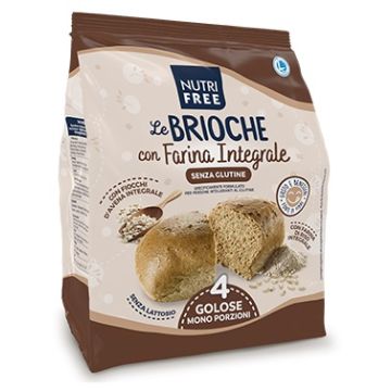 Nutrifree le brioche integrale 4x50 g
