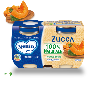 Omo mellin zucca 2x125g
