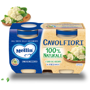 Omo mellin cavolfiore 2x125g