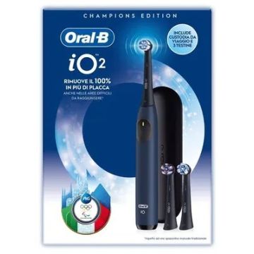 Oralb IO2 Cortina Spazzolino Elettrico Ricaricabile + TC