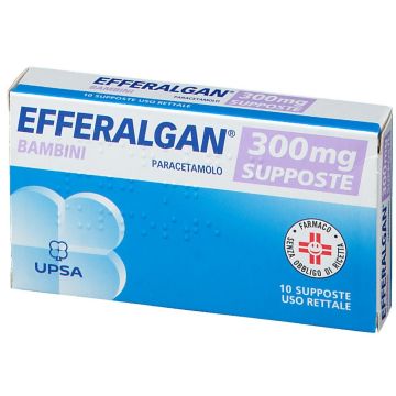 Efferalgan Bambini 300 mg Paracetamolo 10 Supposte