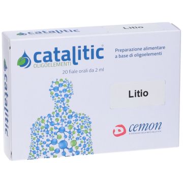 Cemon Catalitic Oligoelementi Litio 20 Fiale da 2 ml