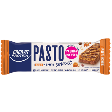 Enervit protein pasto sostitutivo crunchy caramel 55 g
