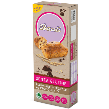 Bauli plumcake integrale cioccolato 6x35 g
