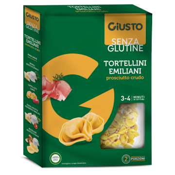 Giusto senza glutine tortellini prosciutto crudo 250 g