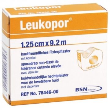 Leukopor Cerotto TNT con Dispenser 1,25 cm x 9,2 m