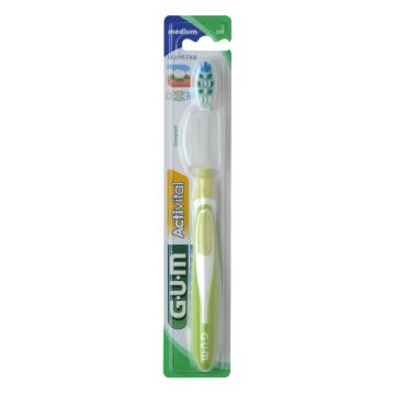 GUM ActiVital 583 Spazzolino Medio Compatto 1 Pezzo