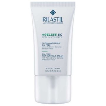 Rilastil Ageless SC Sebum Control Crema Viso Antirughe Oil Free 40 ml