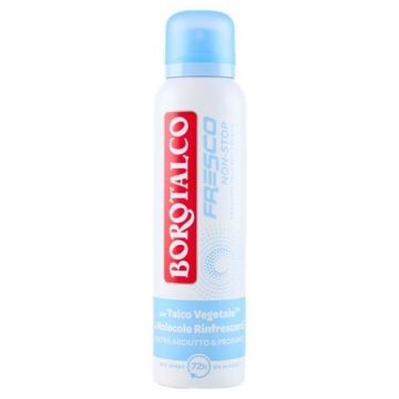 BOROTALCO - Fresco - Deodorante Profumo di Talco fresco 150 ml Spray