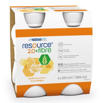 Resource 2.0+Fibre Vaniglia 200 ml