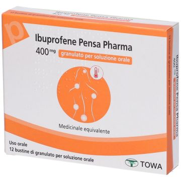 Ibuprofene Pensa Pharma 400 mg 12 Bustine