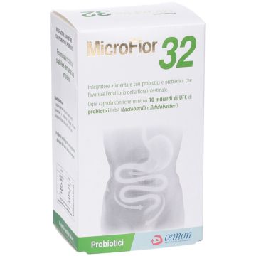 Cemon Microflor 32 Benessere Intestinale 32 Capsule