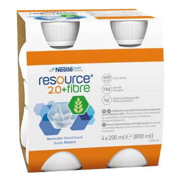 Resource 2.0+Fibre Neutro 200 ml