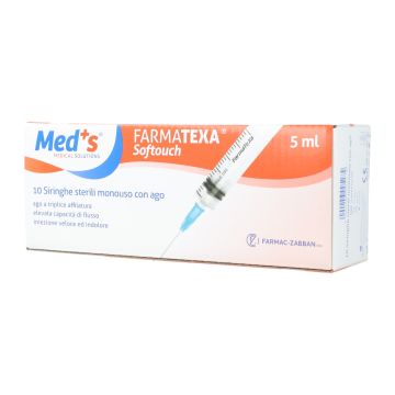 Med's Siringa Sterile Monouso 5 ml 10 Pezzi