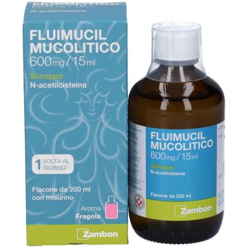 Fluimucil Mucolitico Sciroppo 600mg/15ml