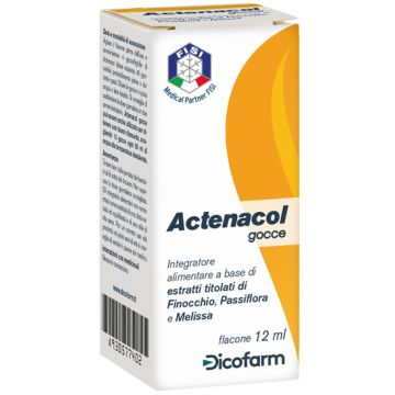 Actenacol Gocce Integratore Per La Motilità Intestinale 12 ml