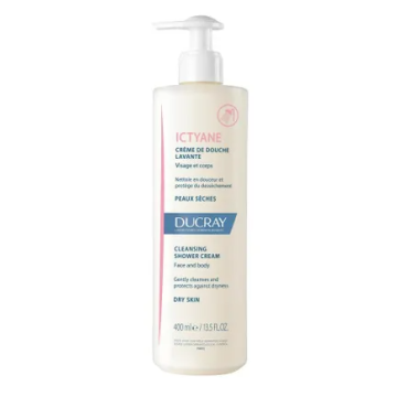 Ducray Ictyane Crema Detergente Pelle Secca Viso e Corpo 400 ml