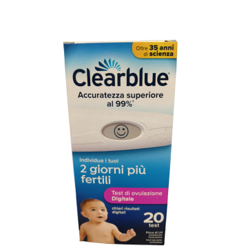 Test di Ovulazione Clearblue Base 20 Pezzi