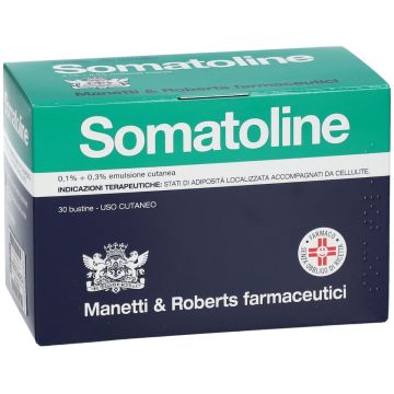 Somatoline Emulsione Cutanea 0,1% + 0,3% Anti Cellulite 30 Bustine