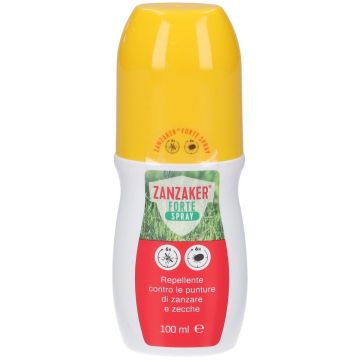 Zanzaker Forte Spray Repellente Zanzare e Zecche 100 ml
