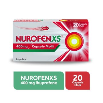 Nurofenxs 400 mg Capsule Molli Ibuprofene